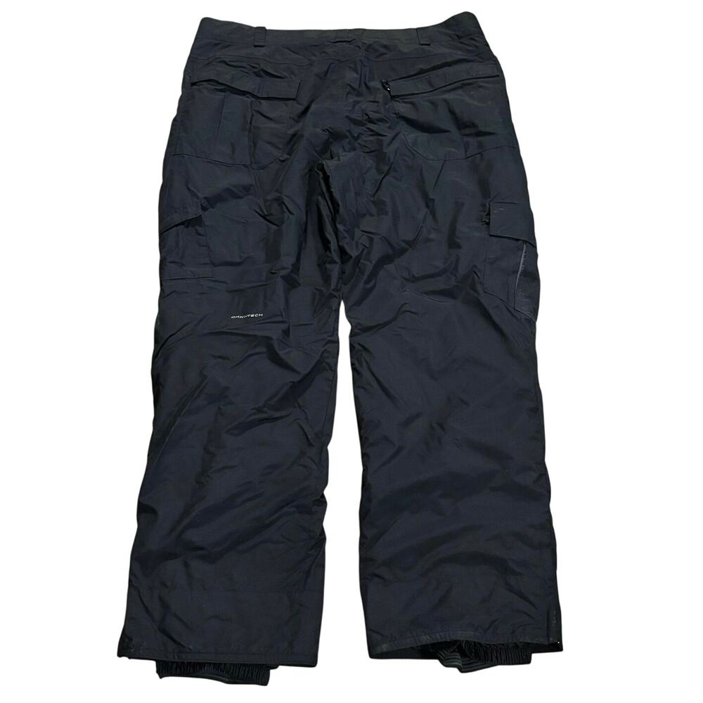 Columbia Men’s Size XXL Omni Tech Insulated Ski Pants Snow Waterproof Black - Picture 2 of 6